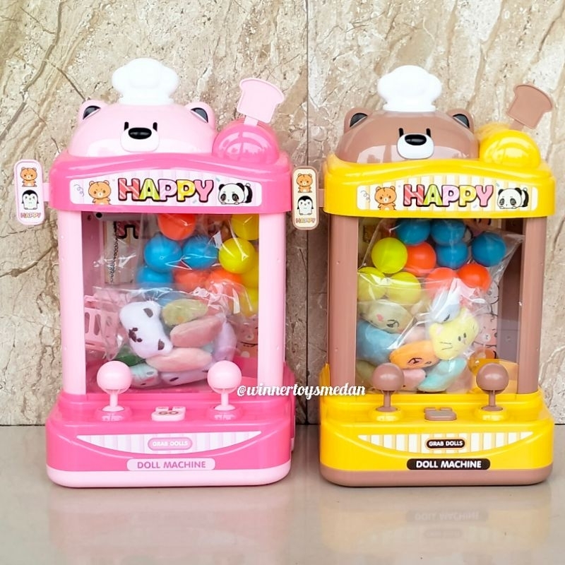 Jual Mainan Mesin Capit Grab Dolls / Mesin Capit Boneka (DL) | Shopee ...