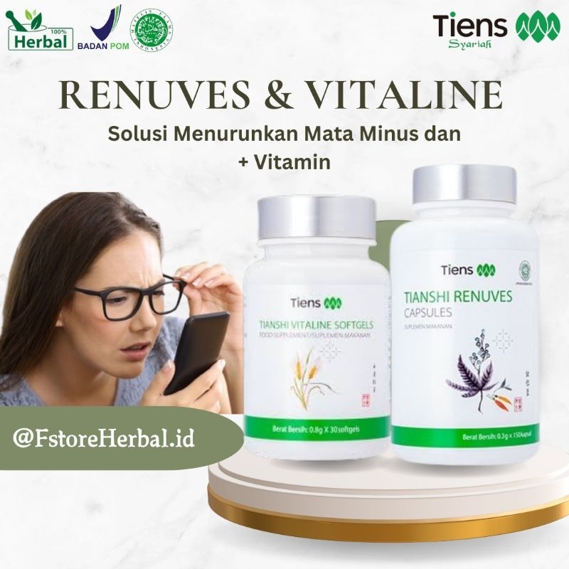 Jual Renuves Dan Vitaline Tiens Obat Mata Minus Dan Silinder Ampuh ...