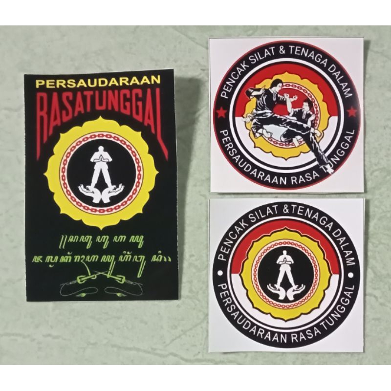 Jual Sticker Persaudaraan Rasa Tunggal | PRT | tiga biji | Shopee Indonesia