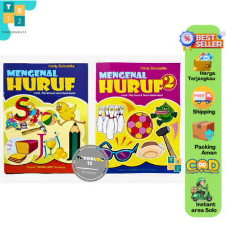 Jual Buku anak Mengenal huruf 1 dan 2 Untuk PAUD & TK -(SJ)k | Shopee ...