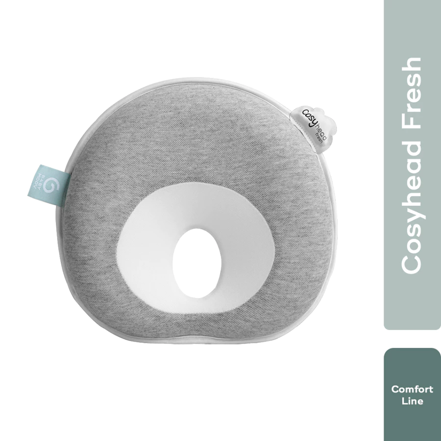BABYMOOV - Lovenest+ (Cosyhead) Fresh Smokey / Bantal Anti Peyang Bayi / Bantal Bayi