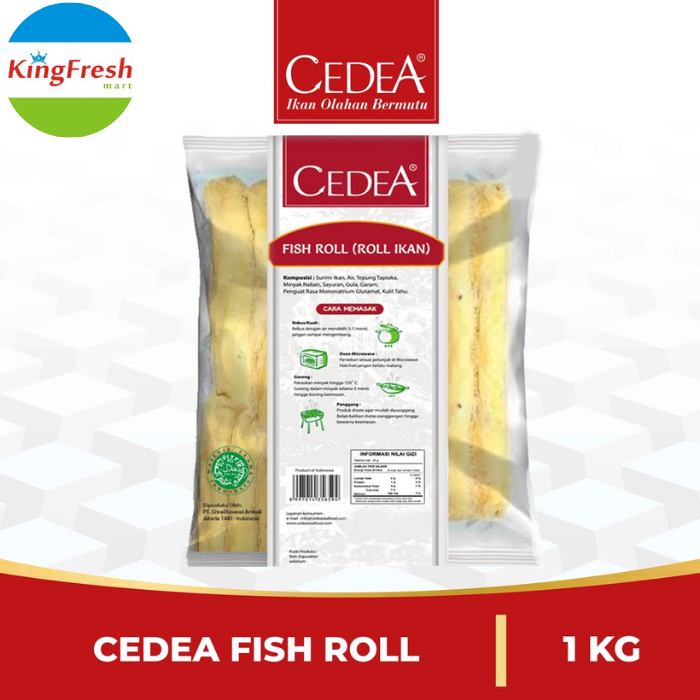 Jual Cedea Fish Roll Original 1 kg | Shopee Indonesia