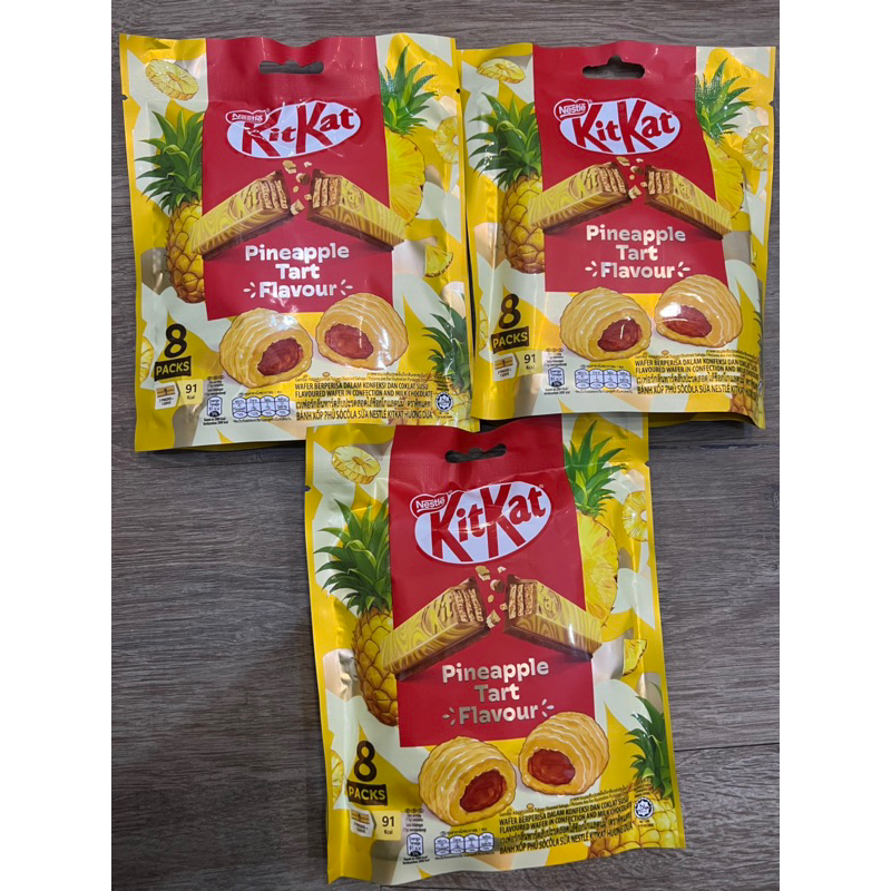 Jual Kitkat Pineapple Tart Flavour Original Malaysia | Shopee Indonesia