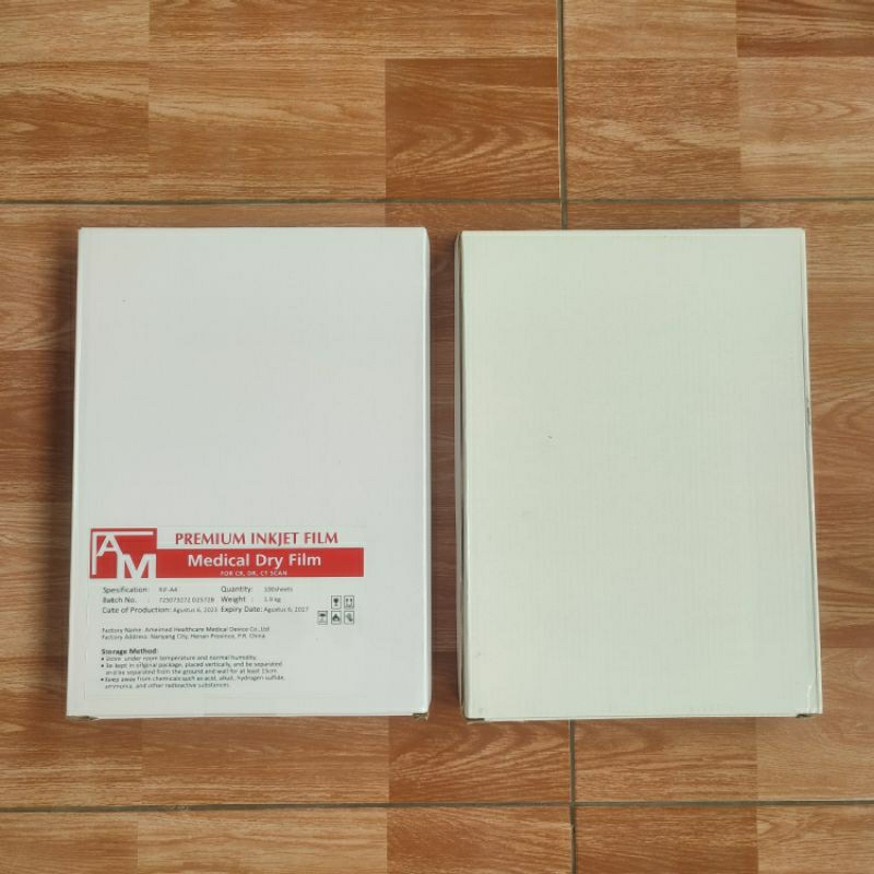 Jual FILM DIGITAL INKJET AM PREMIUM A4 CR DR RONTGEN RADIOLOGI /FILM ...
