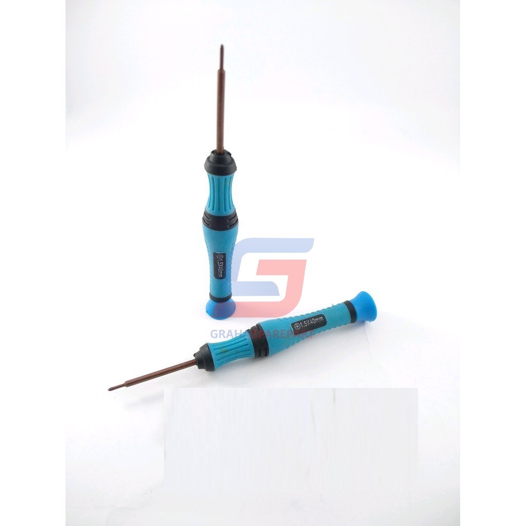 Jual OBENG SUNSHINE 8803 (+) MODEL 1.5 BLUE | Shopee Indonesia