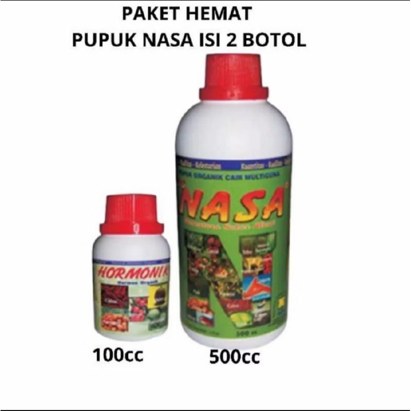Jual PAKET HEMAT NASA ISU 2 Botol POC NASA 500cc HORMONIK 500cc PUPUK ...