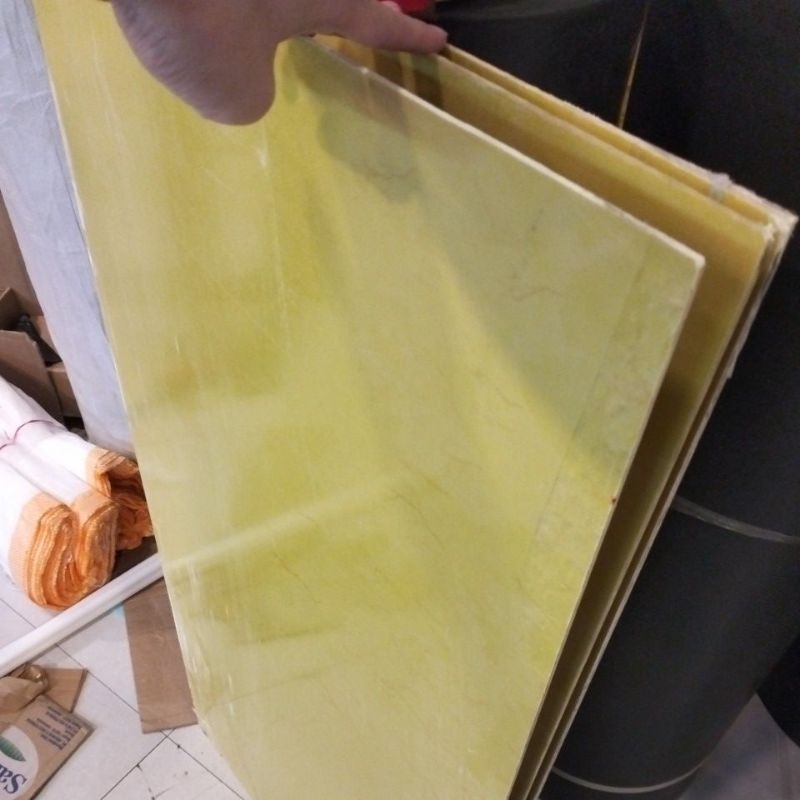 Jual Epoxy Resin G11 Sheet Fiber Glass Fiberglass Kuning Lembaran 0,2mm ...