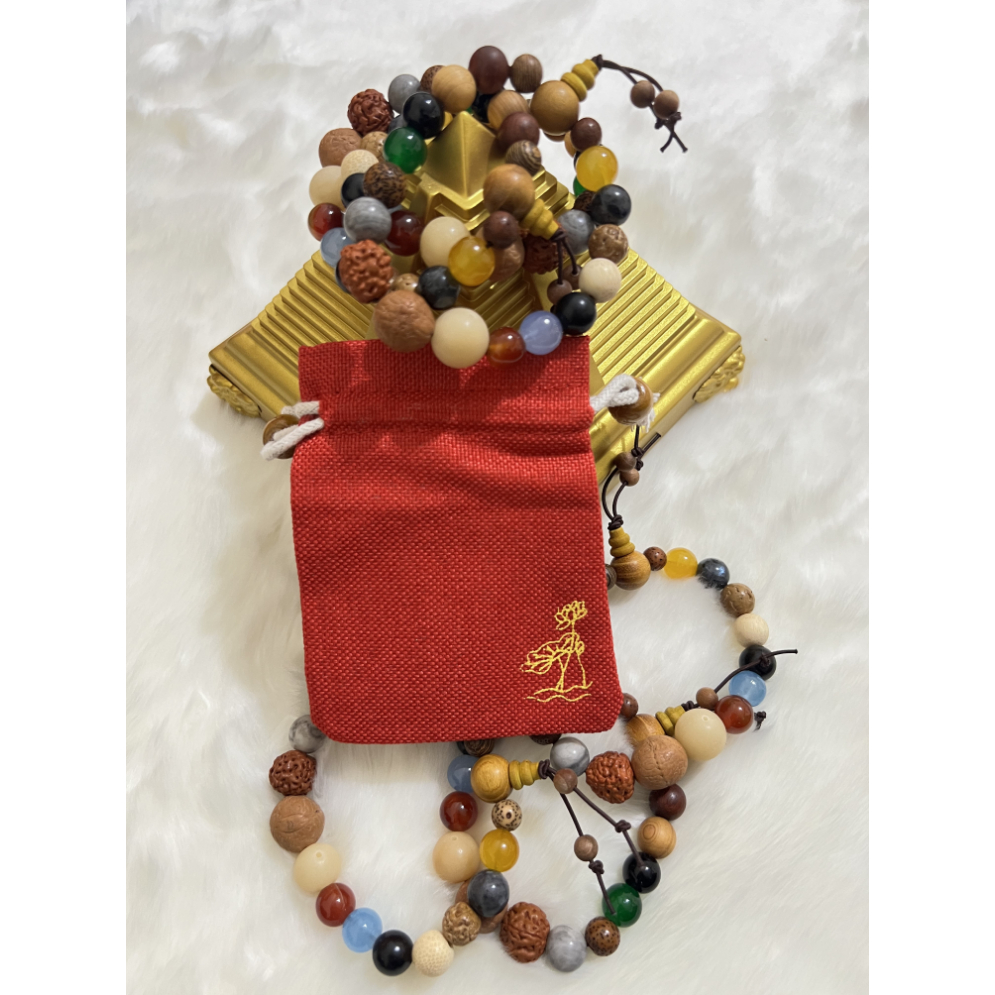 Jual Gelang Manik Shi Ba Zi 18 Biji (Simbol Kekuatan, Keberhasilan, dan ...