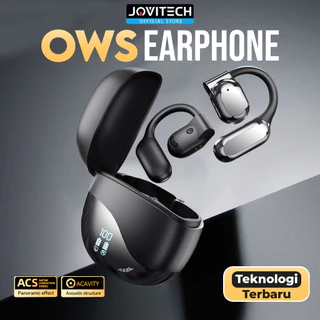 (Dapat Gift)Jovitech OWS Open Ear Headset Bluetooth  Earhook tws 5.4 ENC Peredam Kebisingan Suara HiFi Stereo True Wireless Sport Earphone Waterproof - EP62X