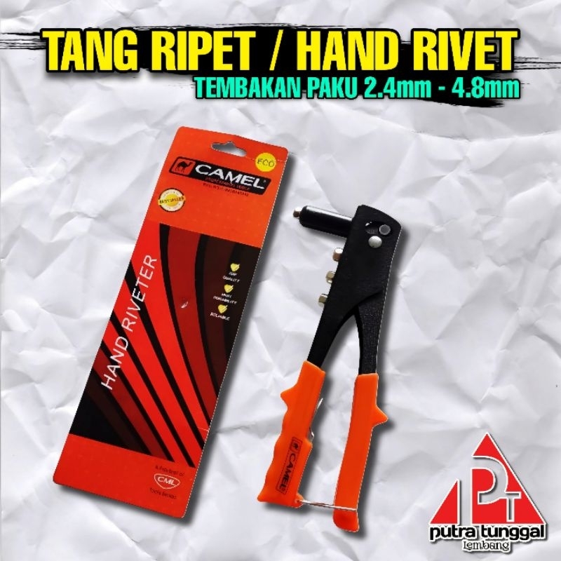 Jual Tang Ripet / Hand Rivet Tembakan Paku 2.4mm-4.8mm | Shopee Indonesia