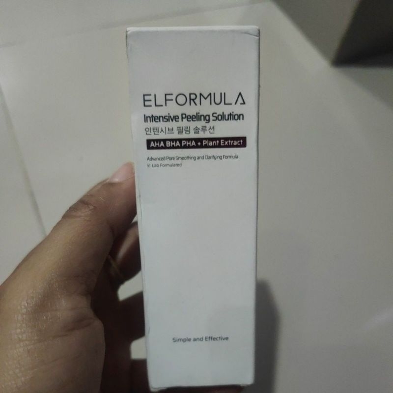 Jual ELFORMULA Intensive Peeling Solution AHA BHA Pha Plant Extract ...