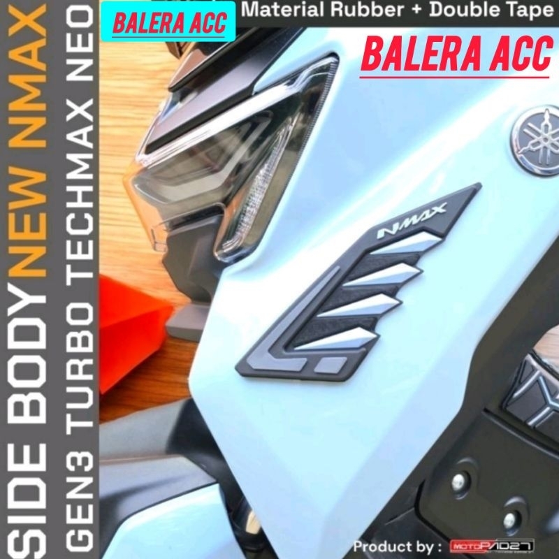 Jual Stiker Side Body Nmax Turbo Techmax Neo | Shopee Indonesia