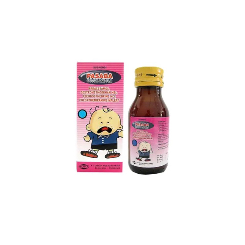 Jual Pasaba Cough & Flu syrup 60ml | Shopee Indonesia