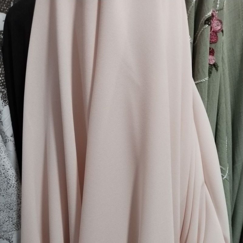Jual Bahan Ceruty Zara // Kain Zara Krepe // kain dres // kain aplikasi ...
