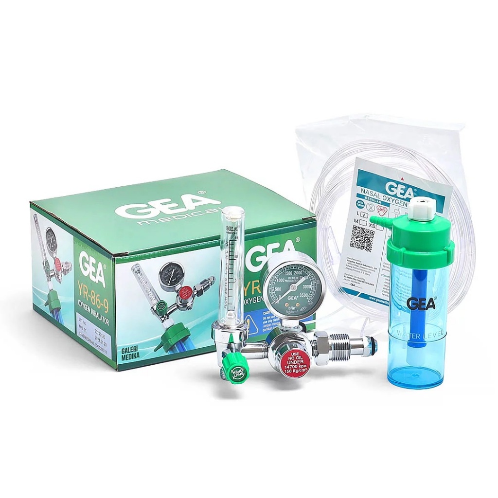Jual GEA | Oxygen Regulator YR 86 9 | Regulator Oksigen YR 86 9 ...