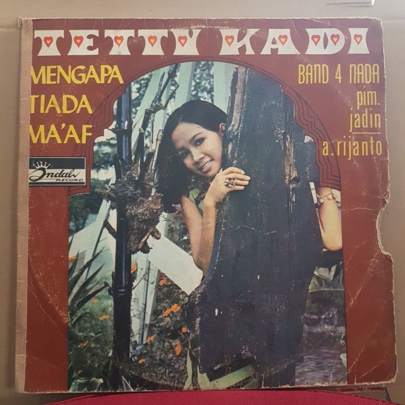 Jual Vinyl Piringan Hitam Tetty Kadi - Mengapa Tiada Maaf | Shopee ...