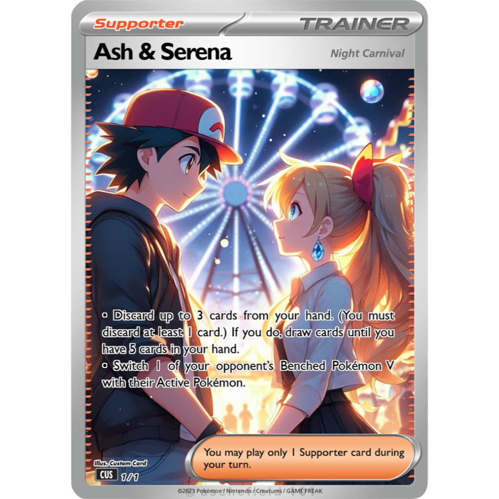 ash and serena pokemon card Serena Full Art Trainer Silver Tempest 193/195, NM Pokemon Card main image 0