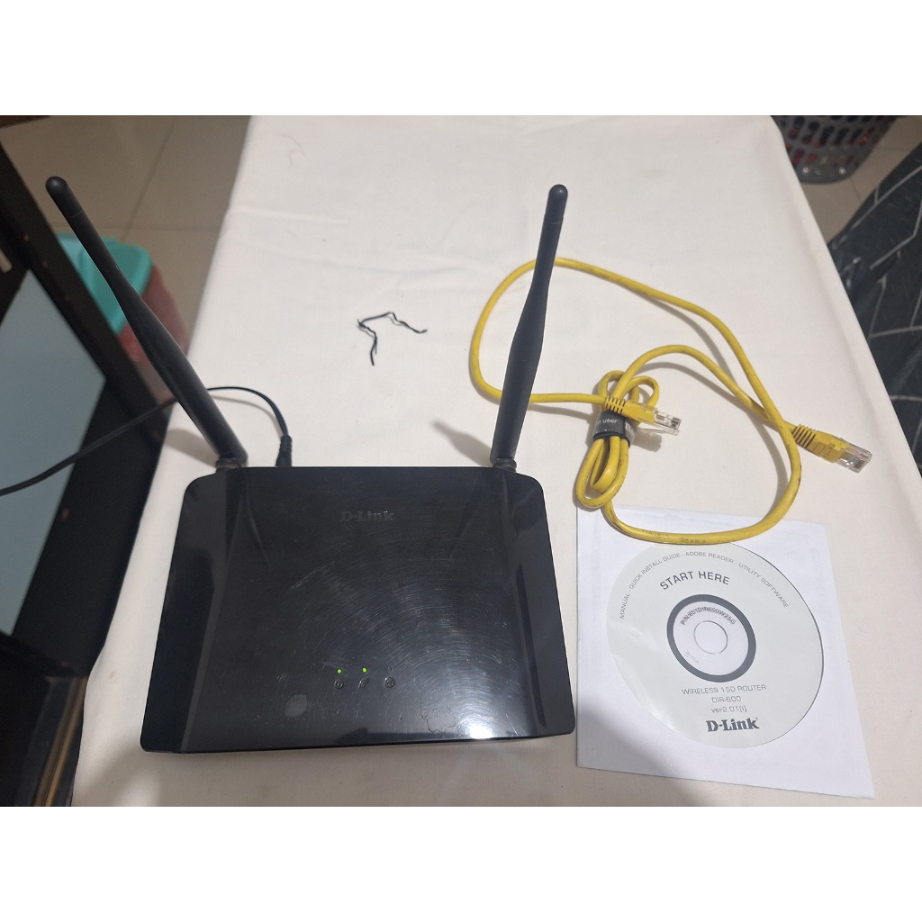 Jual ROUTER Wifi MODEM WIFI D-LINK MODEL DIR-612 BAGUS | Shopee Indonesia