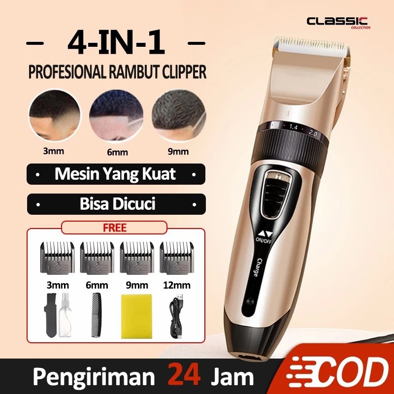 Jual Profesional Rambut Clipper / Gunting Rambut Listrik Clipper ...