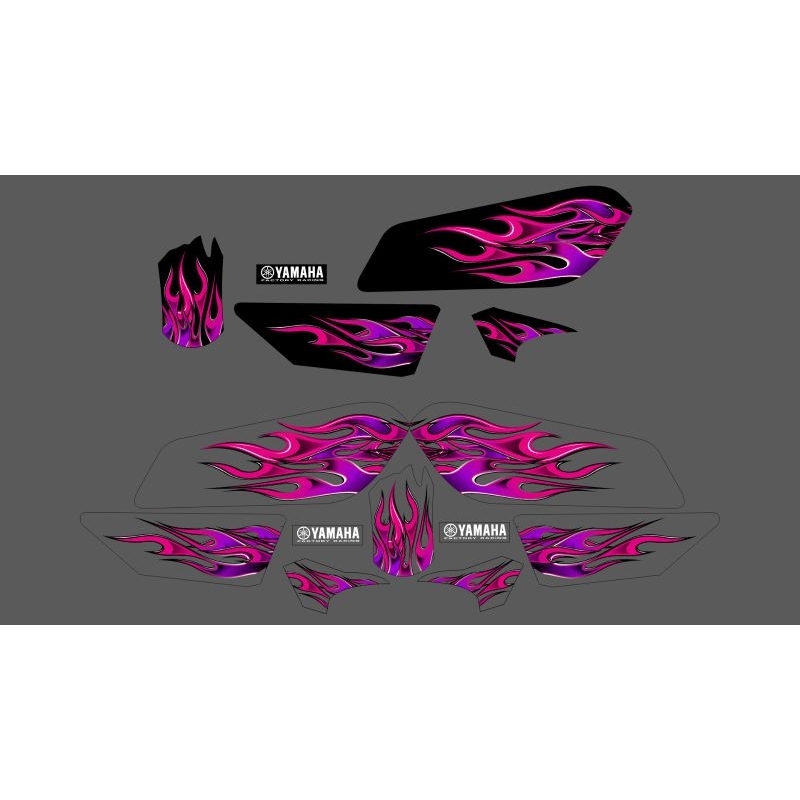 Jual STRIPING STICKER TRANSPARAN RX SPESIAL DESAIN API | Shopee Indonesia