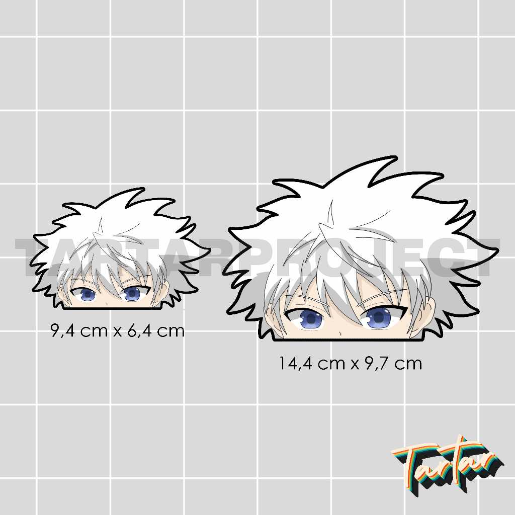 Jual Sticker Stiker Vinyl - Peeker Anime HxH Killua | Shopee Indonesia