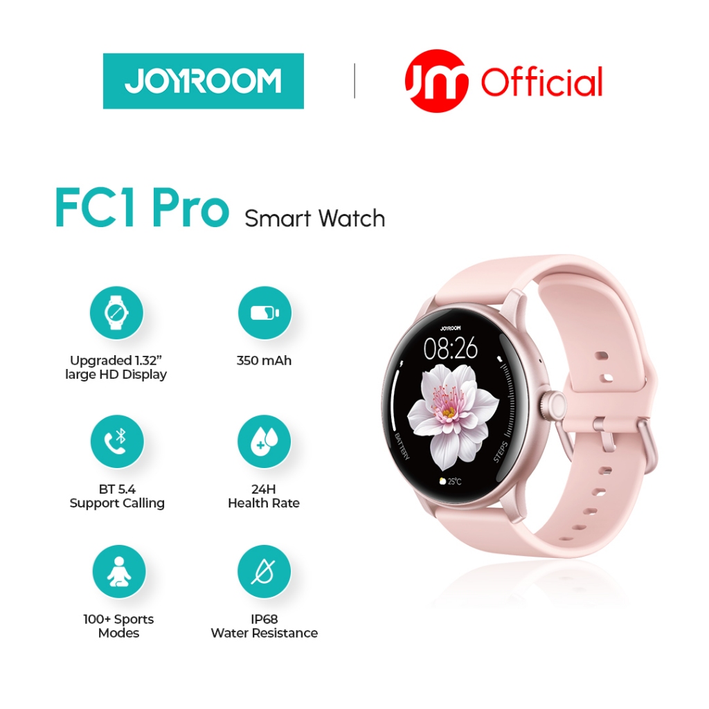 Jual JOYROOM FC1 Pro Classic Series Smart Watch (Answer/Make Call ...