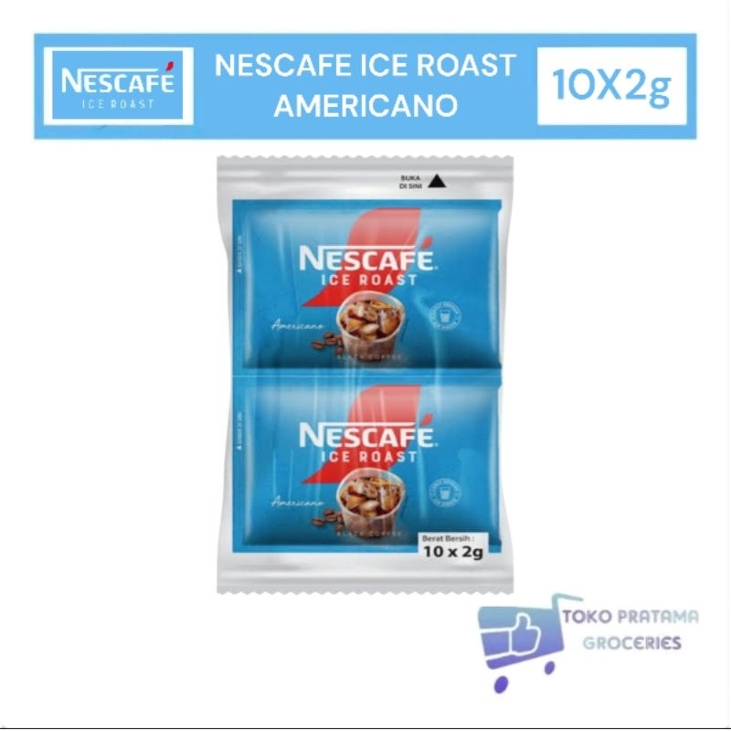 Jual NESCAFE ICE ROAST AMERICANO 10x2gr | Shopee Indonesia