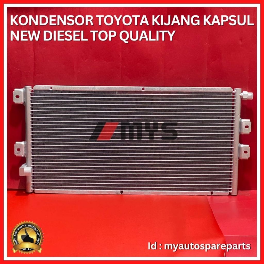 Jual CONDENSOR AC Mobil TOYOTA Kijang Kapsul New Diesel KONDENSOR ASLI ...