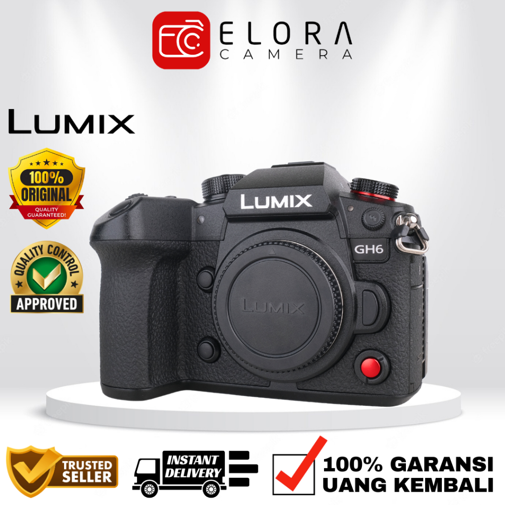 Jual Panasonic Lumix GH6 Body Only / Kamera Mirrorless Lumix GH 6 Body ...