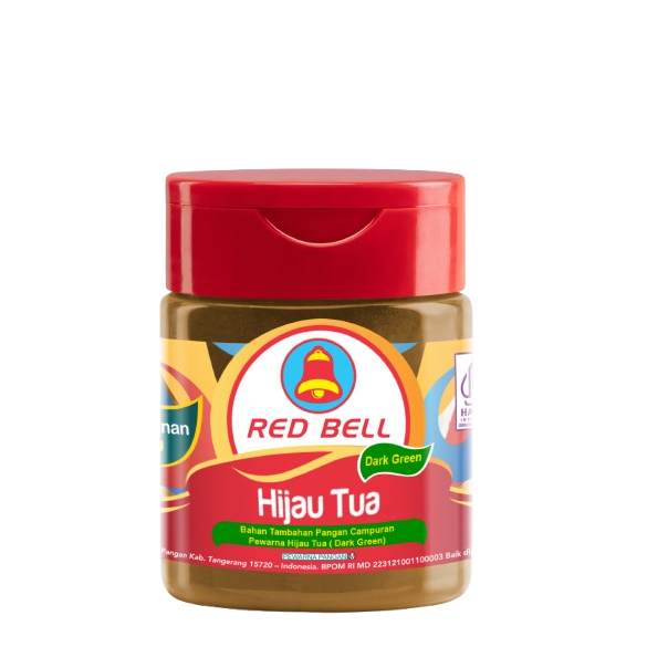 Jual Red Bell Pewarna Powder Hijau Tua 90gr | Shopee Indonesia