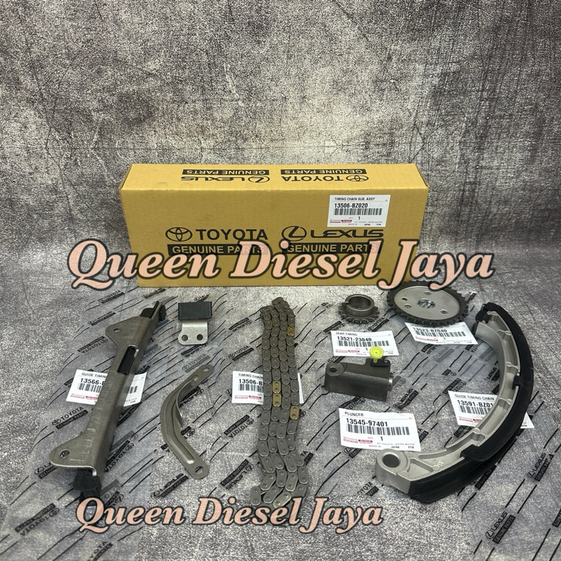 Jual Rantai Keteng Set / Timing Chain Set Toyota Avanza 1.5cc / Veloz ...