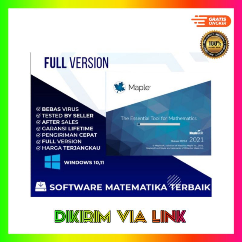 Jual Software Matematika: Maplesoft Maple 2024 [WIN & MAC] | Shopee ...
