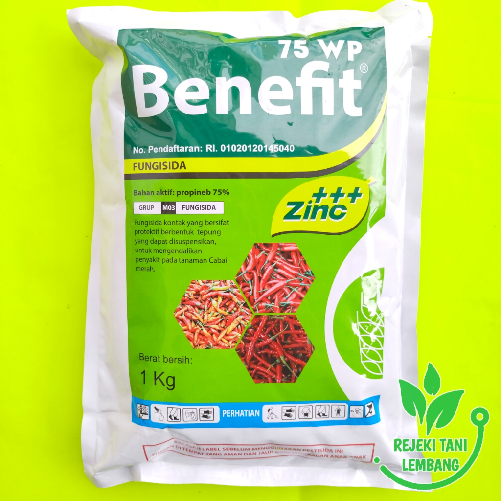 Jual FUNGISIDA BENEFIT 75 WP ISI 1 KG PENGENDALI PENYAKIT TANAMAN ...