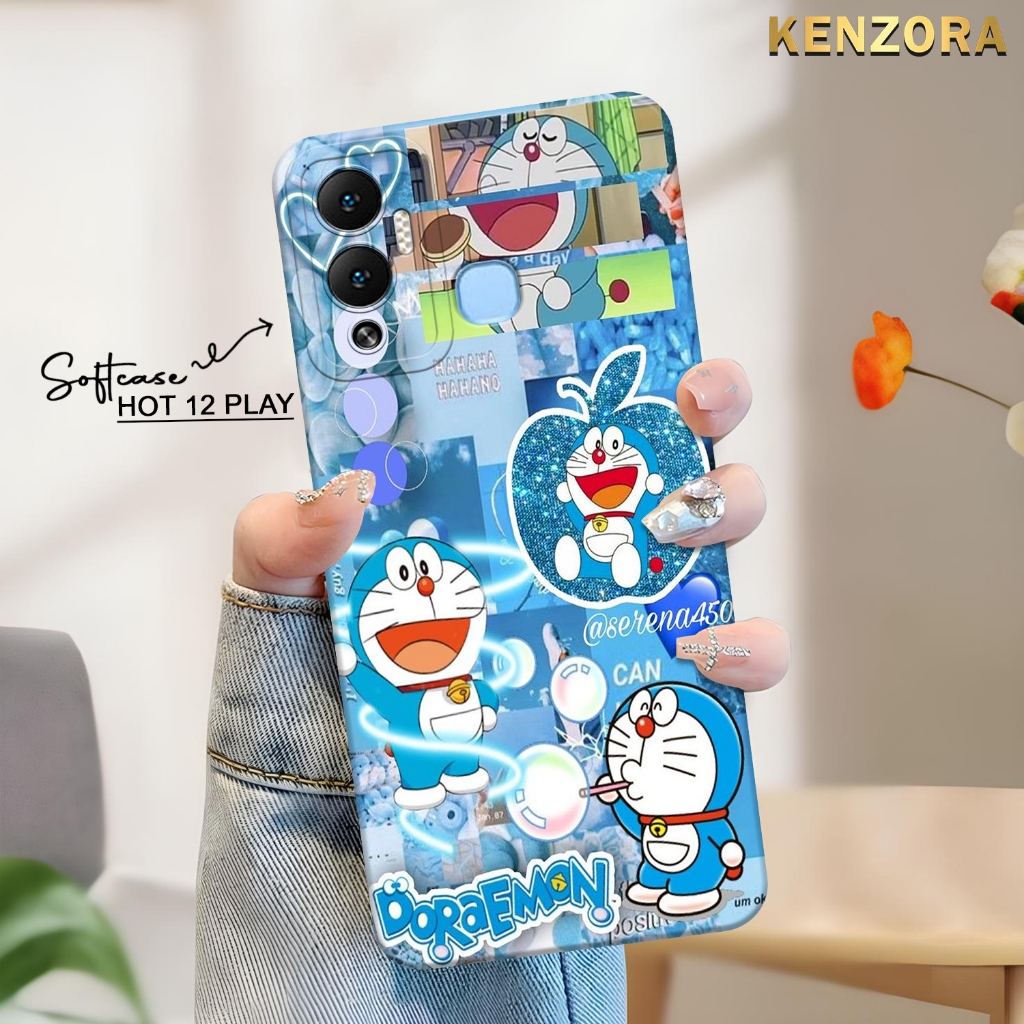 Jual Kenzora Casing Cowok Cewek INFINIX HOT 12 PLAY TERBARU