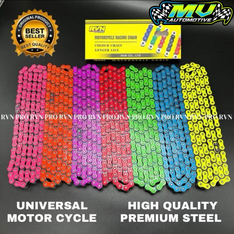 Jual RANTAI RANTE RVN RACING WARNA MERAH BIRU KUNING HIJAU OREN UNGU ...