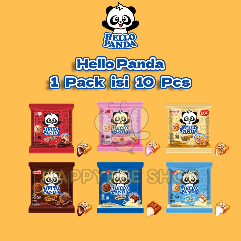 Jual Hello Panda 1 pack isi 10 Pcs | Shopee Indonesia