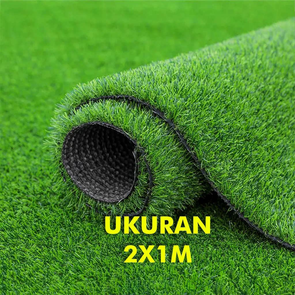Jual Karpet Rumput Sintetis 100Cmx100Cm Swiss 3Cm Dekorasi Taman Rumput ...