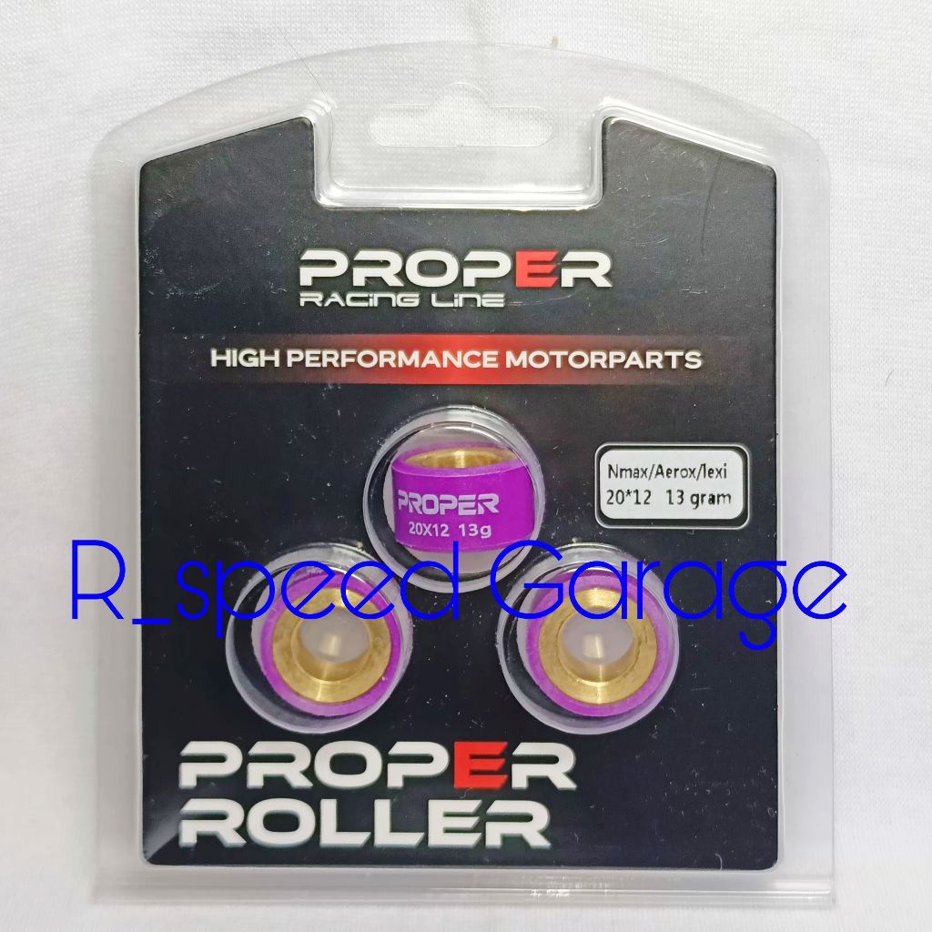 Jual ROLLER PROPER XEON 125 KARBU RC GT MIO M3 S Z GEAR SOUL GT FINO ...