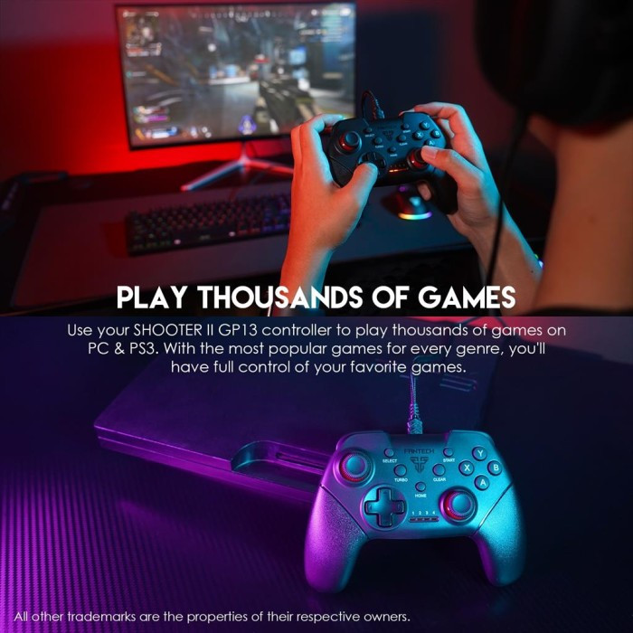Jual Fantech SHOOTER II GP13 Gaming Controller Gamepad Joystick USB ...