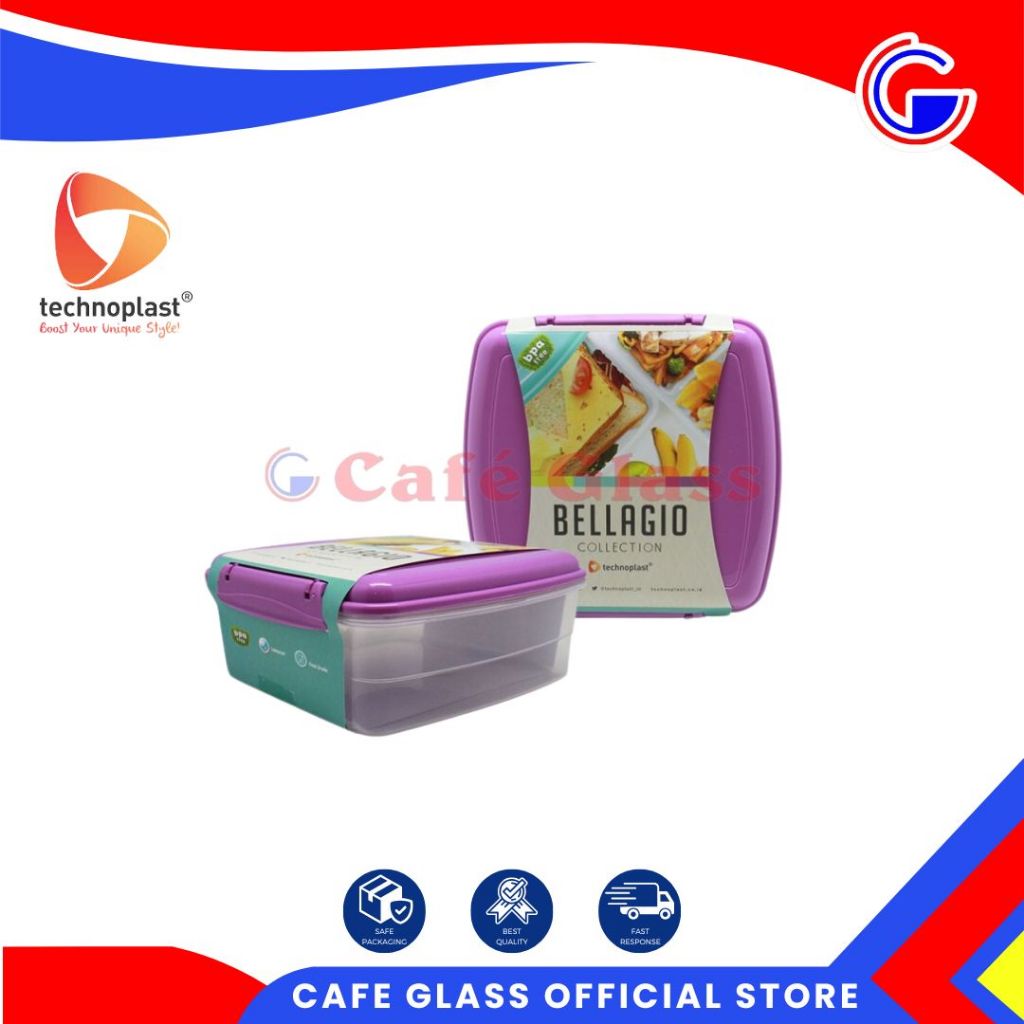 Lunch Box / Kotak Makan Plastik /  Sealware Bellagio Sw-802
