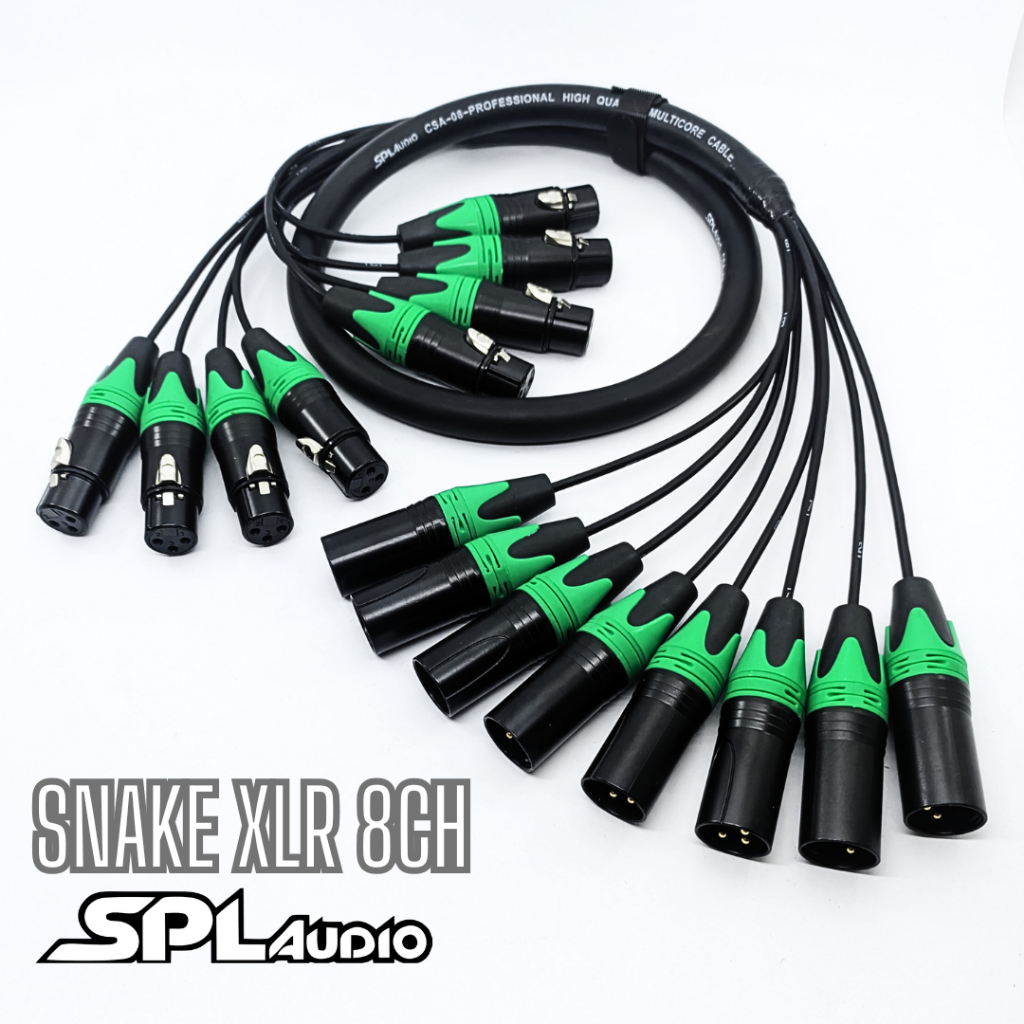 Jual Kabel Audio/kabel Snake 8x XLR Female To 8x XLR XLR Male kabel ...