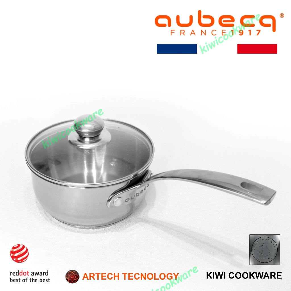 Sauce Pan 16cm 1,5liter Panci Susu Stainless Steel Premium Ekspor Brand Aubecq L - foto 3