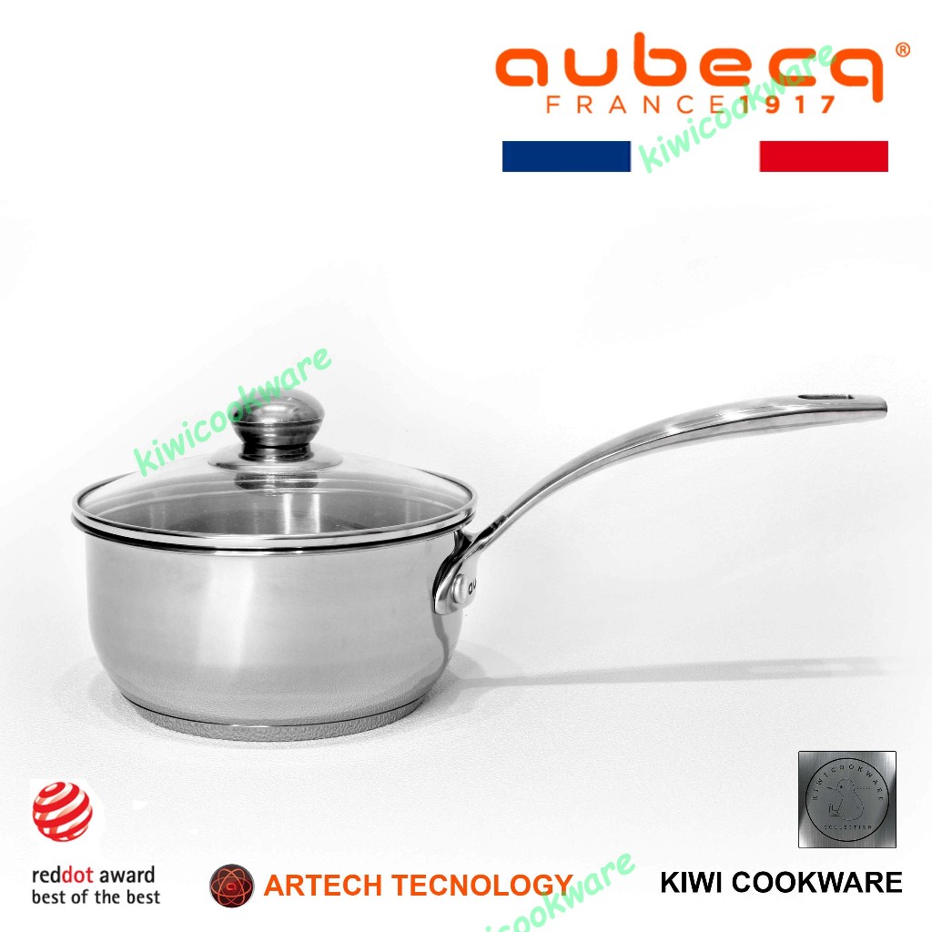 Sauce Pan 16cm 1,5liter Panci Susu Stainless Steel Premium Ekspor Brand Aubecq L - foto 1