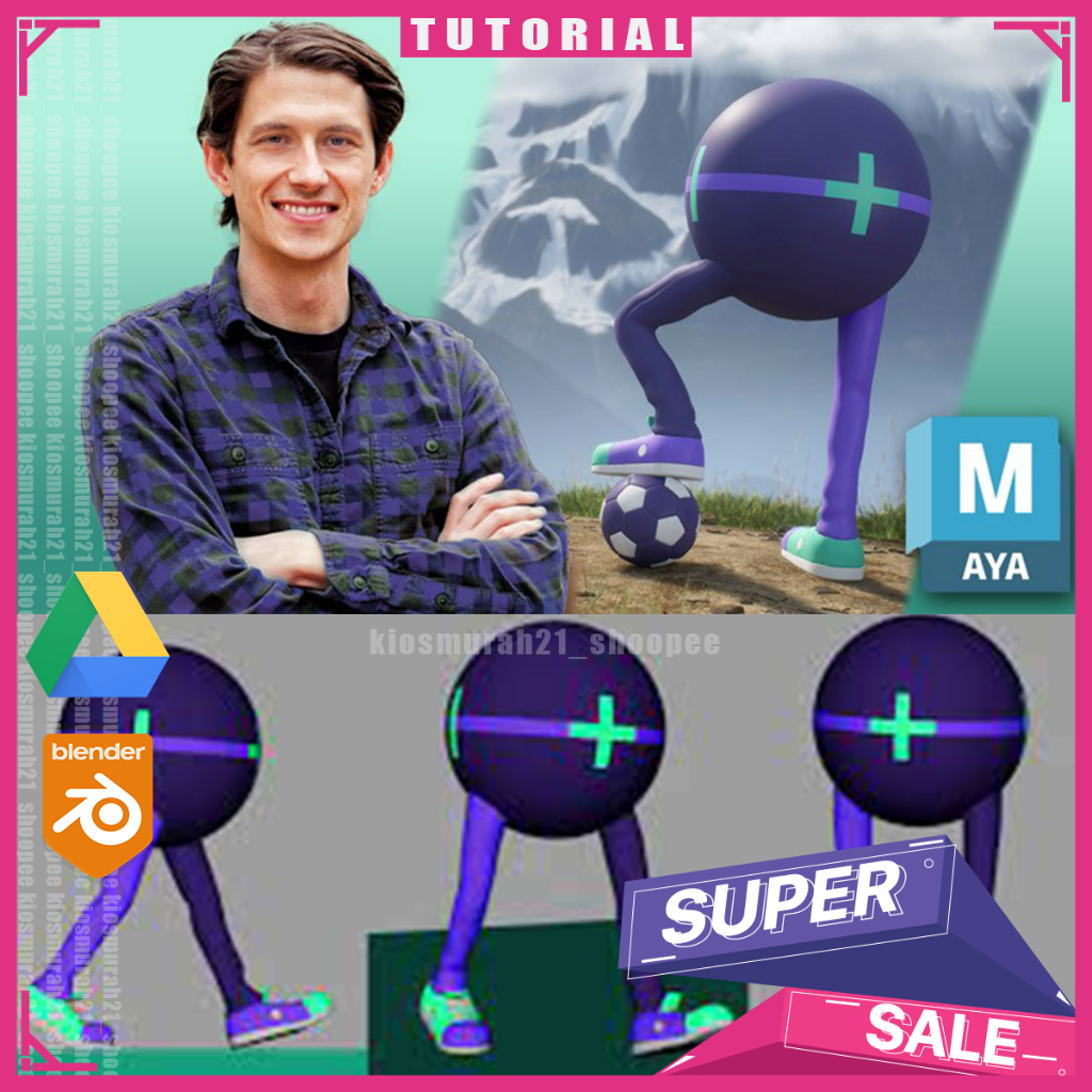 Jual Animators Journey Beginner Guide to 3D Animation Part 2 Blender 3D ...