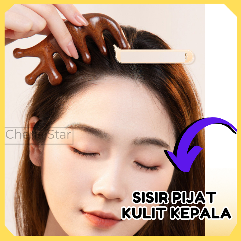 Jual Sisir Pijat Kulit Rambut Kepala Leher Hidung Terapi Serbaguna ...