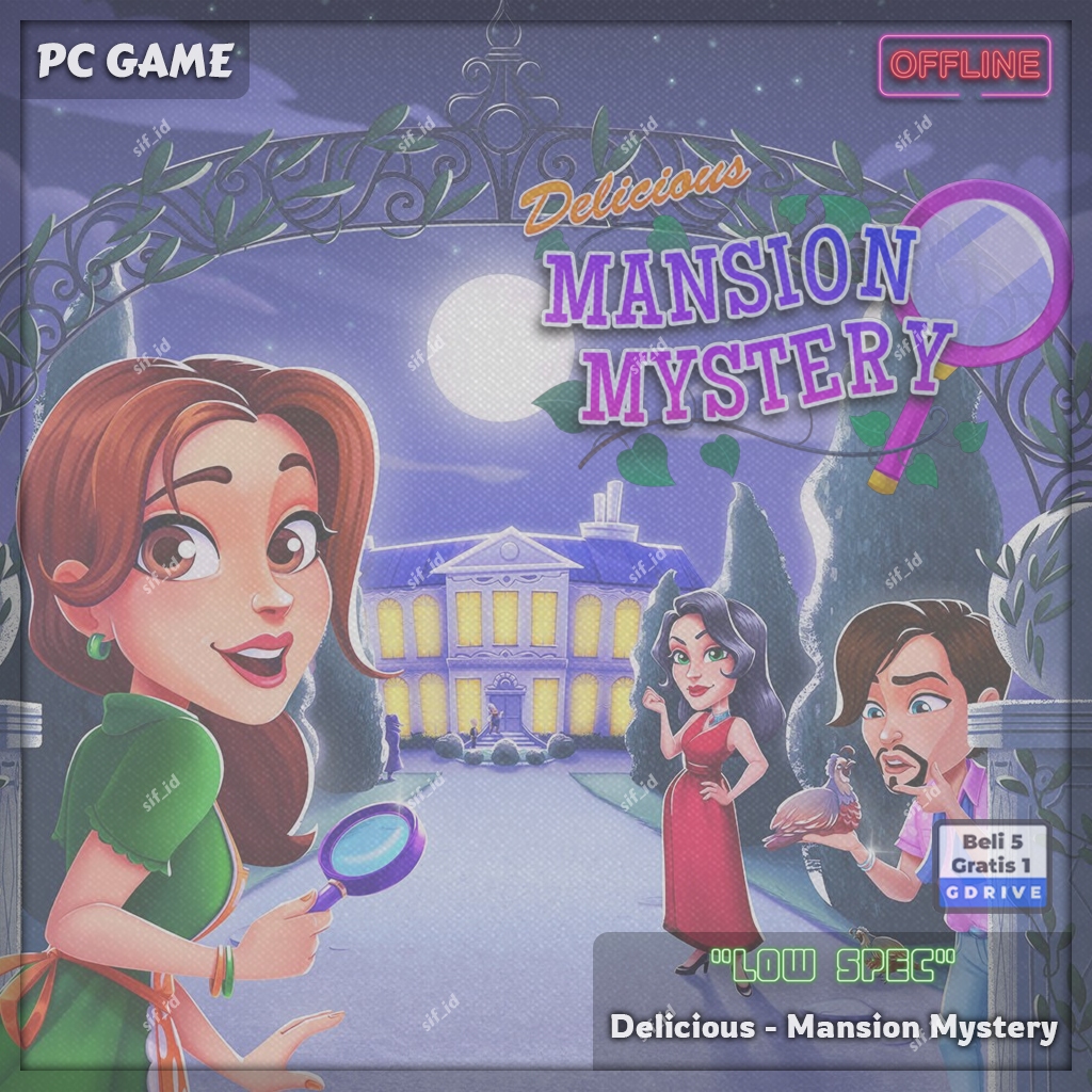 Jual Delicious - Mansion Mystery - Delicious Emily's 19 - Game PC - PC ...