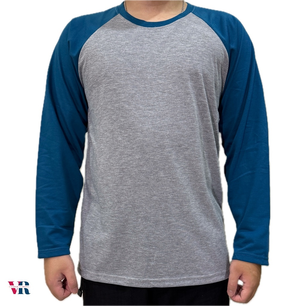 Jual KAOS RAGLAN LENGAN PANJANG ( UNISEX )DEWASA | Shopee Indonesia
