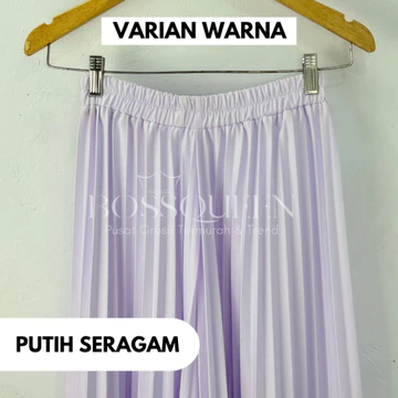Rok Plisket Premium Rok Mayung Plisket Grade A Fit To Xxl