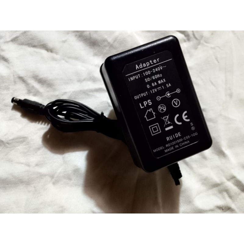 Jual Adaptor Router Original/LPS/12V 1A/1.5A | Shopee Indonesia
