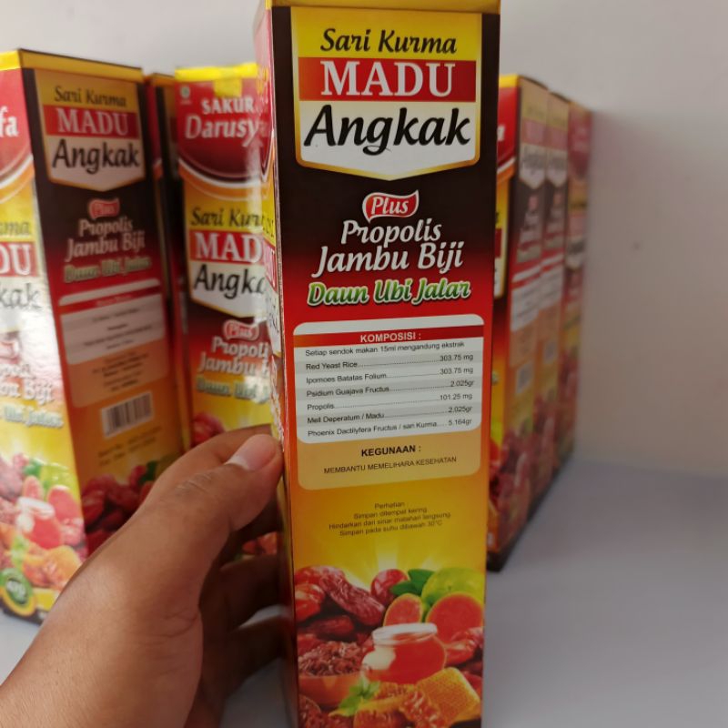 Jual Sari Kurma Madu Angkak Plus Jambu Biji (100k Dapat 3 Botol ...